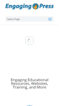 Mobile Screenshot of engagingpress.com