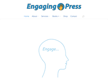 Tablet Screenshot of engagingpress.com